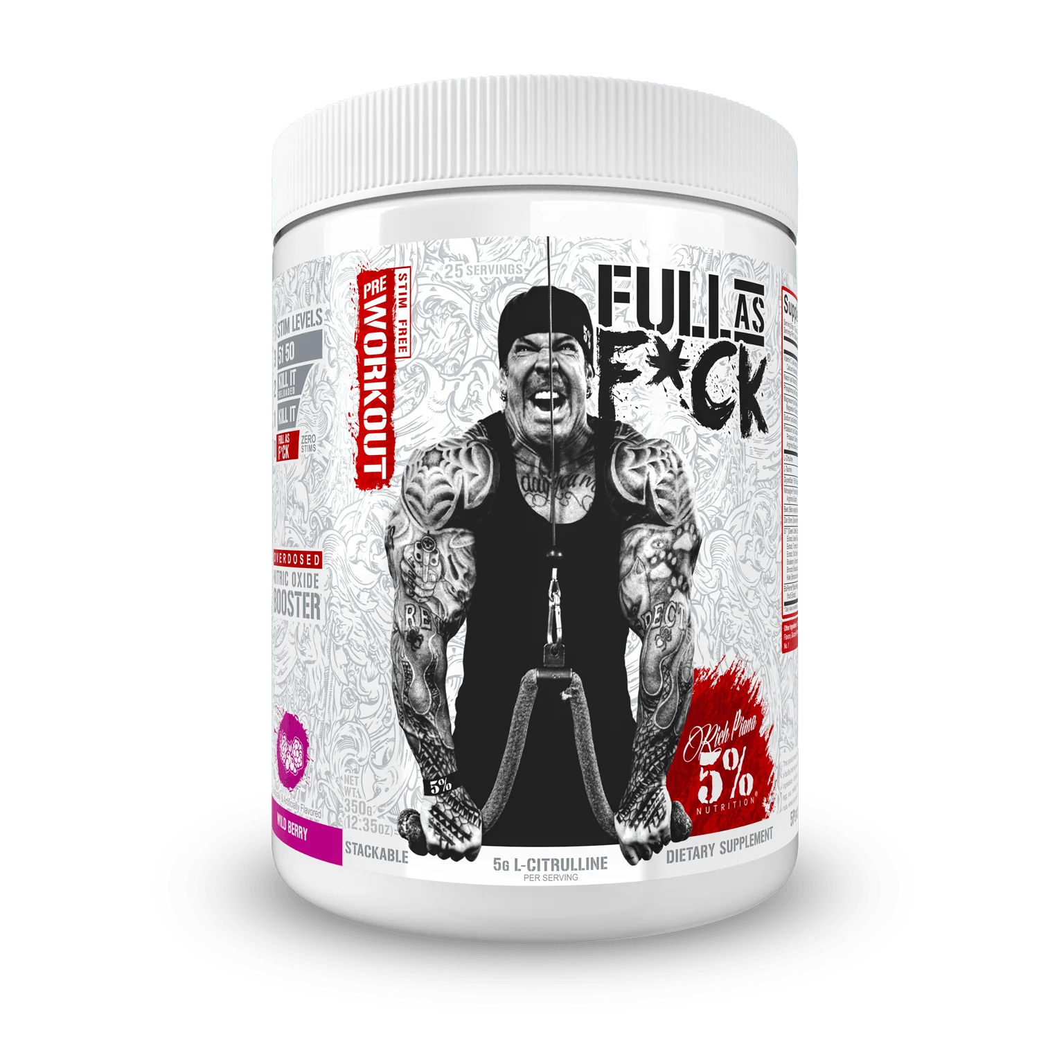 Rich Piana Full As F*ck Non-Stim Pre-Workout