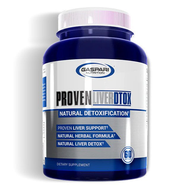 Gaspari Nutrition Proven Liver Dtox Natural Liver Support and Detox