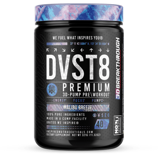 Inspired Nutra DVST8 Preworkout 3D Pump