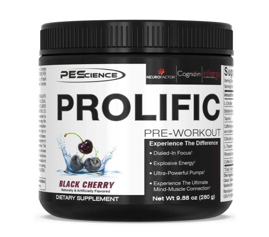 PEScience Prolific Pre-Workout